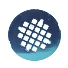 Thrifco 4401250 4-1/4" Stainless Steel Strainer - Shower Drain Square Grid