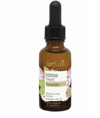 farfalla - Frauenleben Muskatellersalbei Intimes Pflegeöl - 30 ml