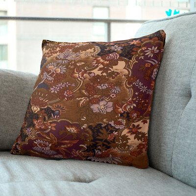 18''/20'' Baroque/Rococo Floral Cushion/Pillow Covers. Handmade Australia