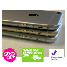 Apple iPhone 6 16GB/128GB - Silver, Gold, Space Gray - Unlocked, Excellent Cond