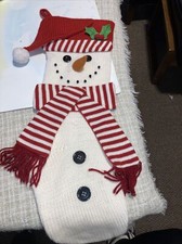 Snowman Christmas Stocking