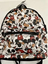 Bioworld Disney Red Mickey Mouse Print Mini Backpack