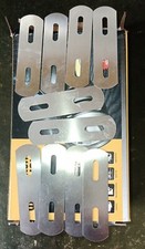 57er Rollladen Plättchen Edelstahl Ersatzteil 10Stück 