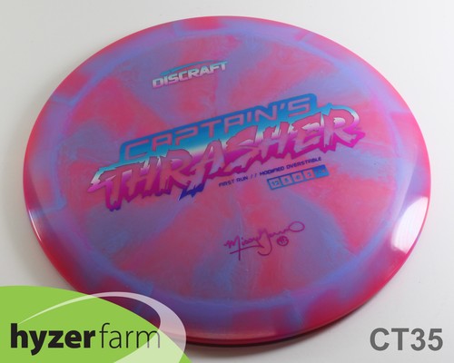 Discraft FIRST RUN GANNON SWIRL ESP CAPTAIN'S THRASHER *Pick a fave!* Hyzer Farm - Picture 36 of 66