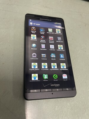 Motorola Droid X2 - 8 GB - Black (Verizon) for sale online | eBay