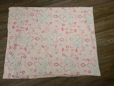 Pottery Barn Kids "Pink Butterflies/Paisley Twin Duvet
