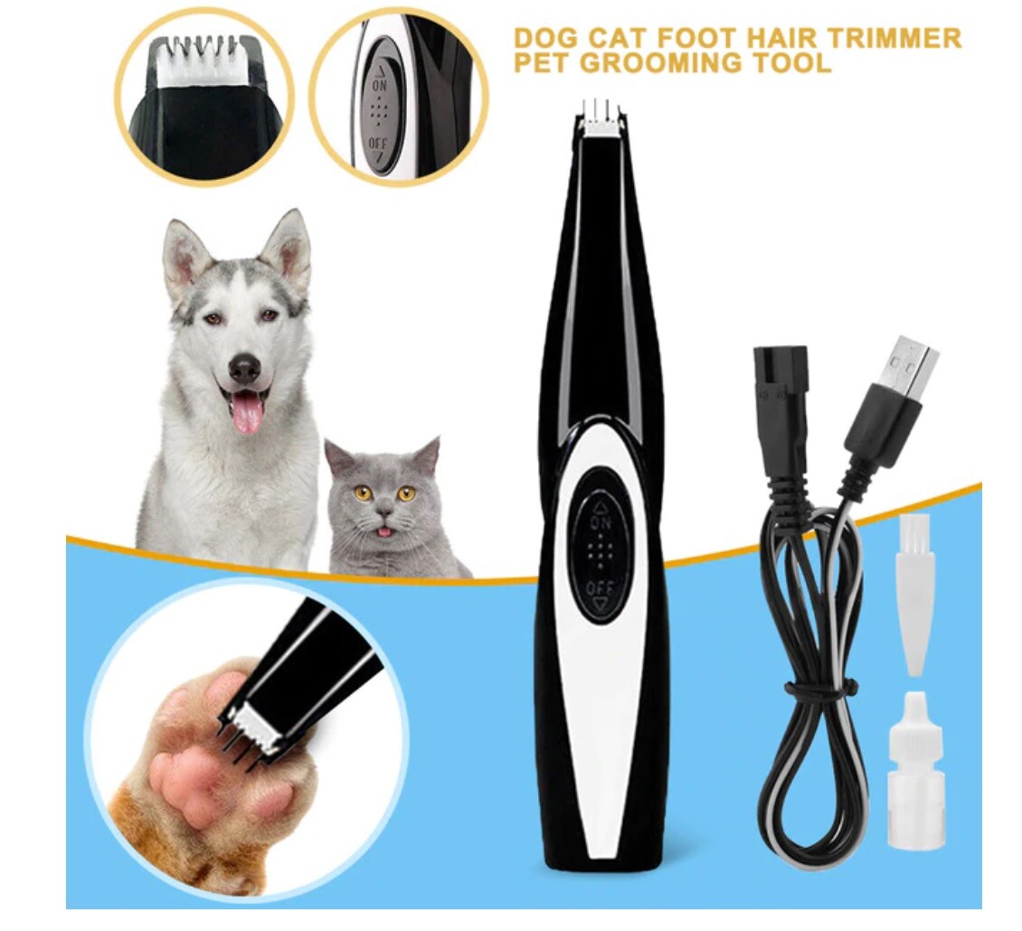 RASOIO ELETTRICO PER CANE GATTO tosatrice taglio pelo tagliare forbici...