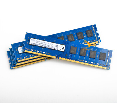 For SK Hynix 4x 8GB 2Rx8 PC3-12800 DDR3 1600MHz