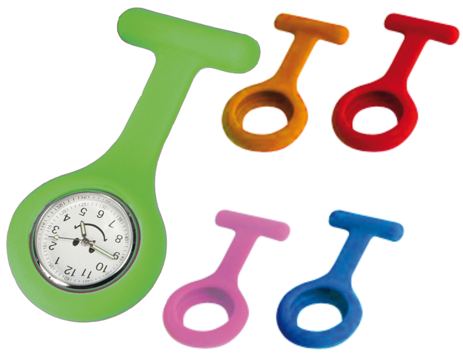 Krankenschwester Uhr 2er Set - Praktische Ansteckuhr Für Mediziner