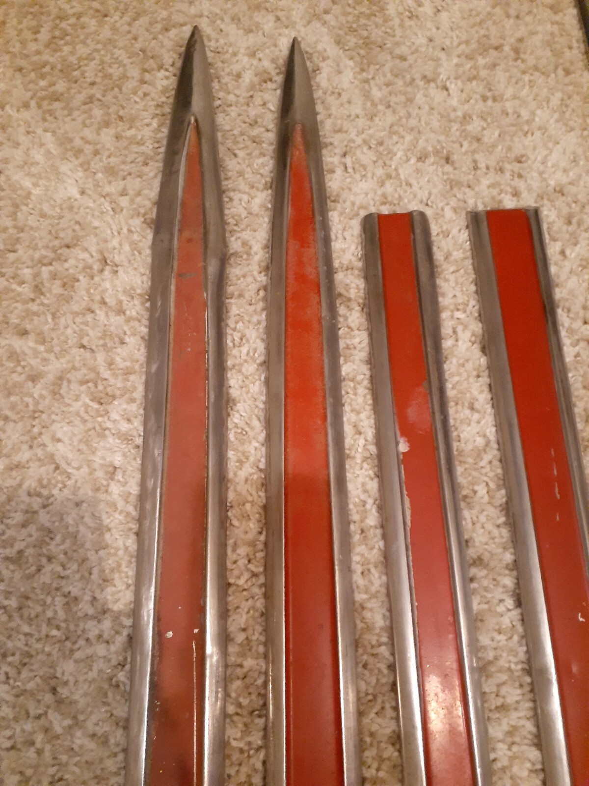 1959 CHEVROLET EL CAMINO SIDE BODY MOLDINGS SET TRIM eBay