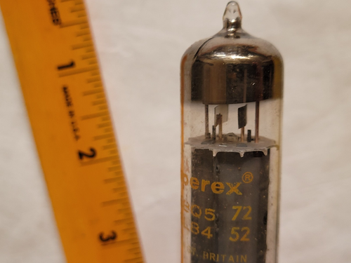 Rare Amperex 6BQ5, EL84 electron tube made in Gt Britain, new - Picture 3 of 8