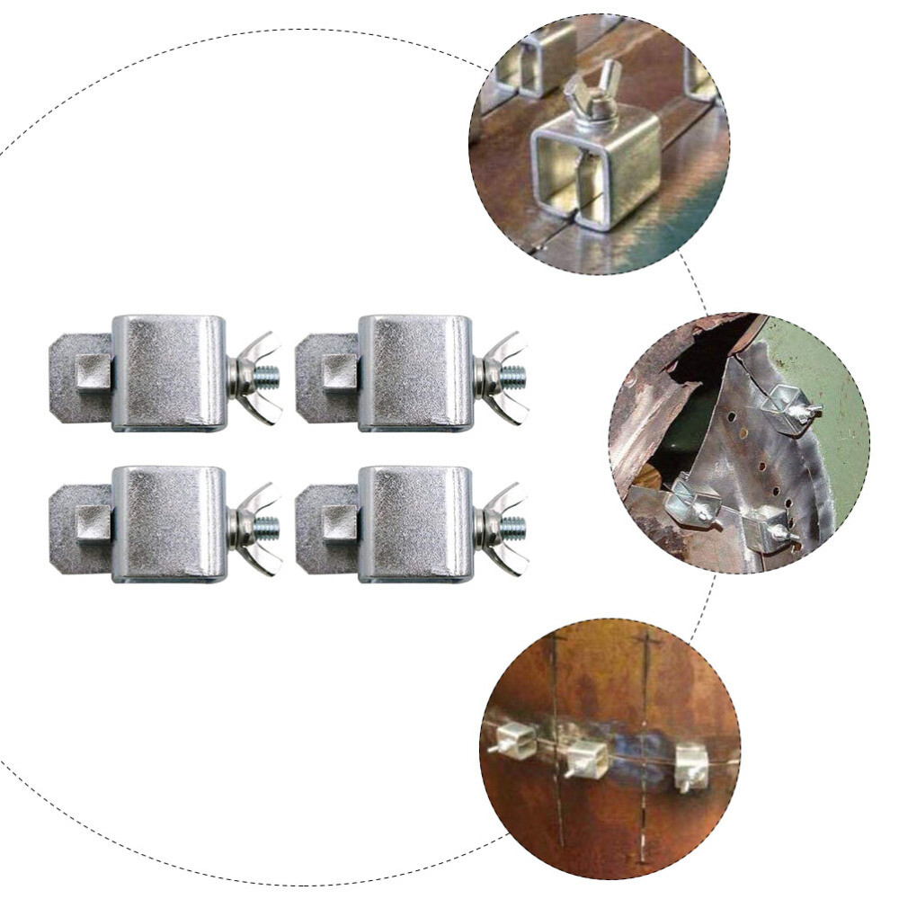 8 Pcs Mini Butt Welding Clamp Car Body Panel Clamps Butterfly Clip Tool