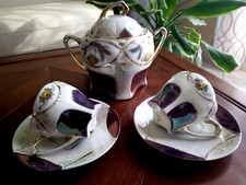 SetCaffèporcellana Handmalerei Rosental Liberty  DecoroMadreperlato,floreale 