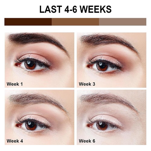 EYEBROW EYELASH EYE LASH BROW TINT Full Kit Dye Cream Long Lasting Brown/Black - Picture 7 of 15