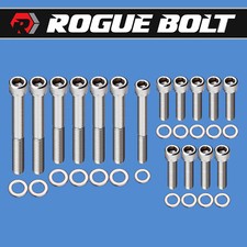 Pontiac V8 Water Pump Timing Cover Bolts Stainless 326 350 389 400 421 428 455