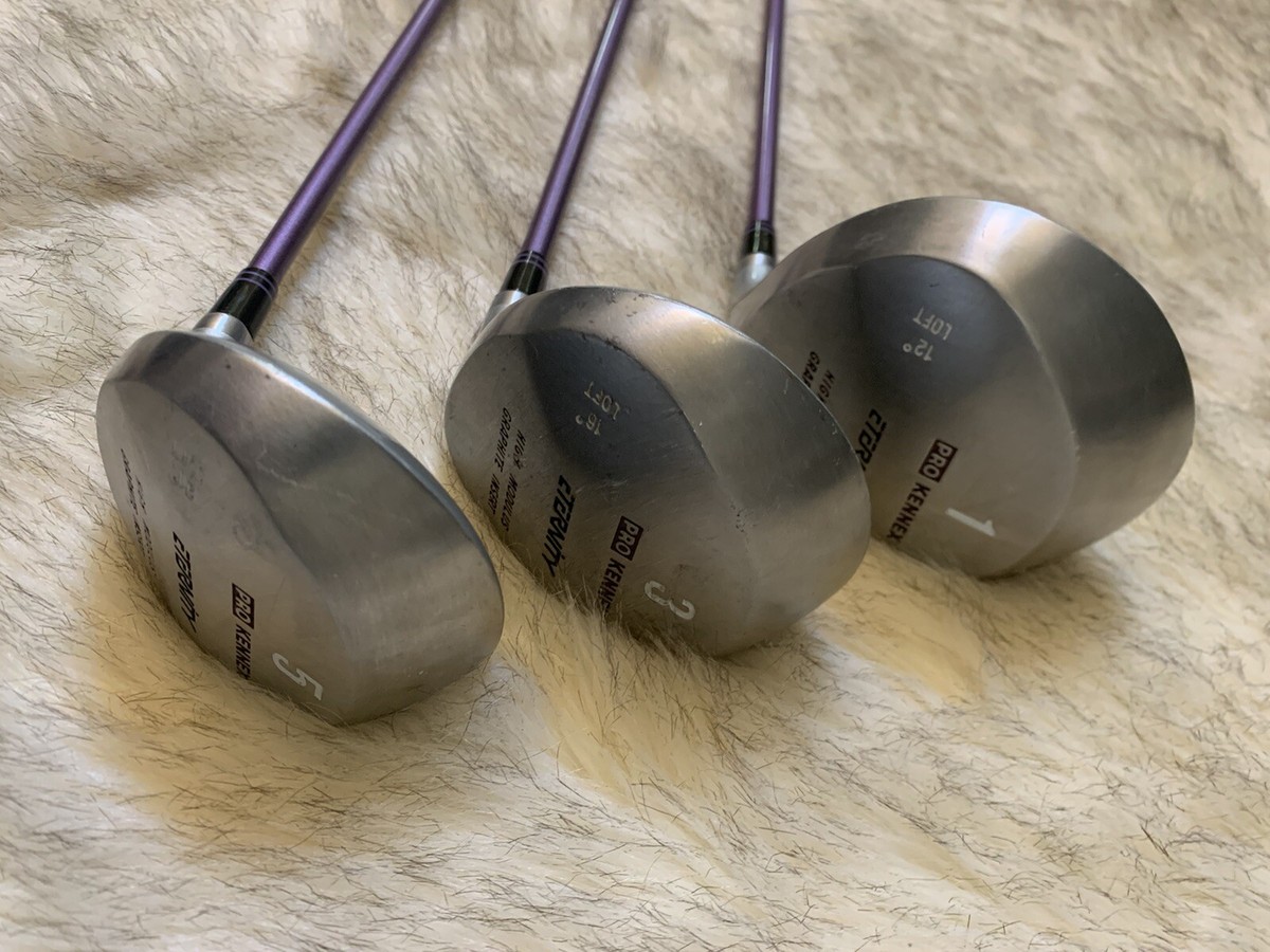 Lot of 3 Pro Kennex Lady Eternity Golf Driver Clubs 1 3 5 Right