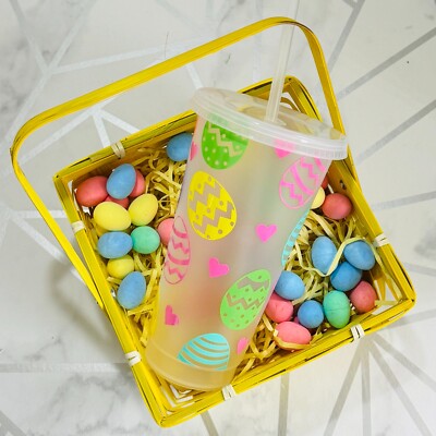 Osterei 24oz Custom Cold Cup, Osterkorbfüller, Ostergeschenk