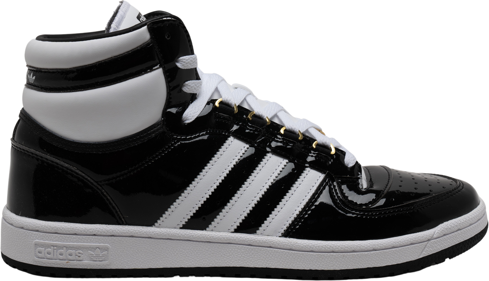 Size 13 adidas Top Ten RB Mid Black White Gold for sale online eBay