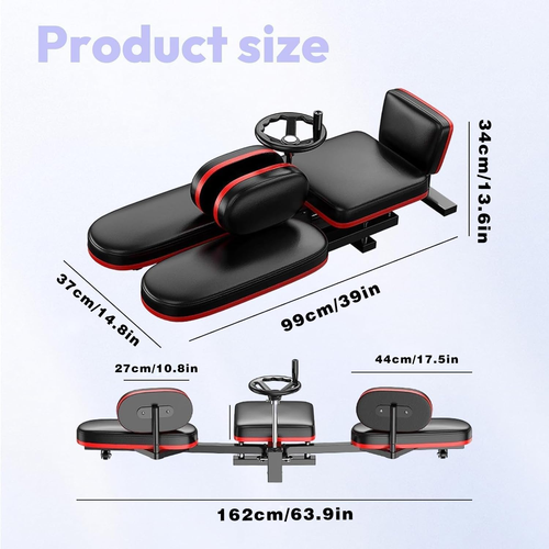 Leg Stretcher, 100Kg Stretch Machine, Heavy Duty Steel Frame Equipment Splits Ma - Picture 6 of 12