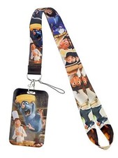 Ratatouille Mouse Cartoon Character ID Holder Lanyard Keychain
