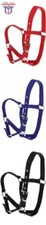 Horse Halter Nylon Full Size Adjustable Tack Shows Equestrian New