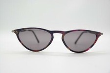 Vintage Eschenbach 6504 Violet Multicolor Oval Sunglasses NOS