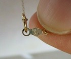 10K Yellow & White Gold Diamond-Cut Heart Pendant Necklace 18" N5 — photo 5