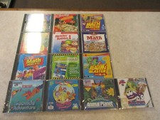 EARLY LEARNING PC GAMES FOR KIDS FROM AGES 3-12 LOT OF 13 GAMES