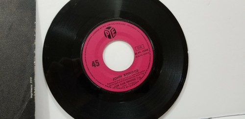 John Kongos FLIM FLAM PHARISEE Vtg 1970s French Euro Press 45 Record - Picture 4 of 4