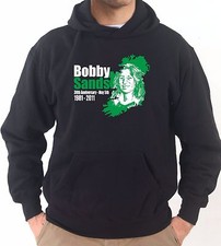 Hooded Sweatshirt KE18 Bobby Sands Ira Martire Irish Ireland