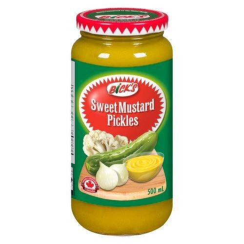Bicks Sweet Mustard Pickle 4 x 500ml Fresh From Canada eBay