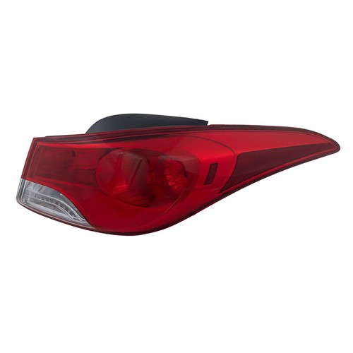 1Pair Outer Taillight Rear Light Lamp Fit for Hyundai Elantra 2011-13~ - Bild 2 von 9
