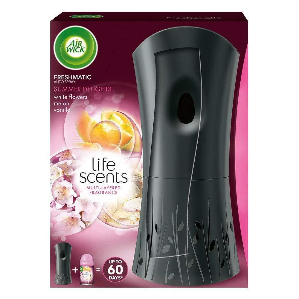 Air clearance wick freshener