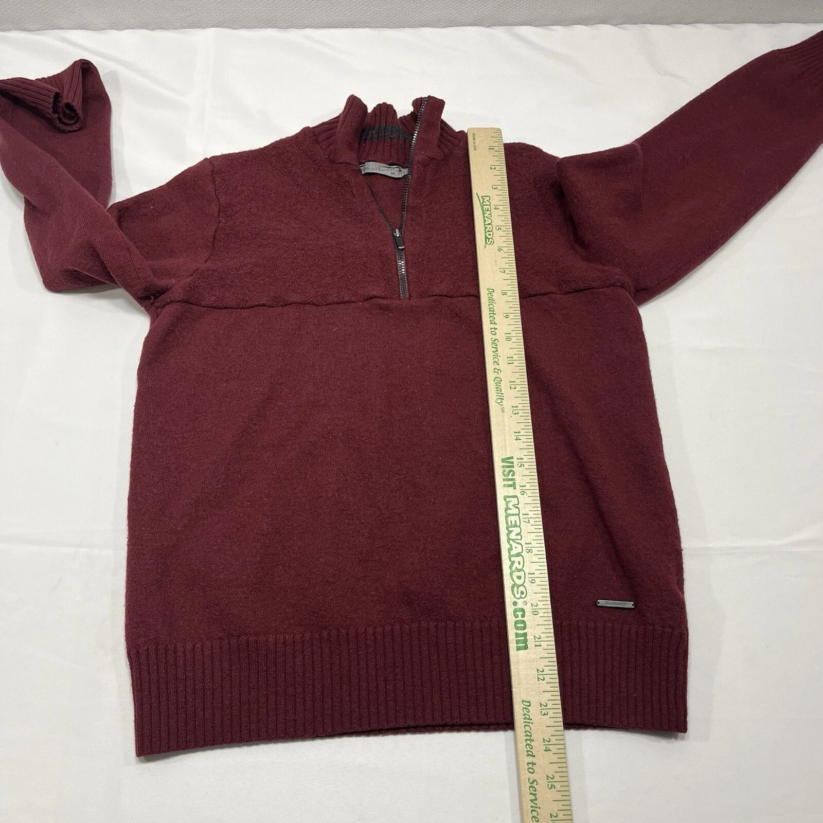 smartwool merino wool quarter zip pullover sweater