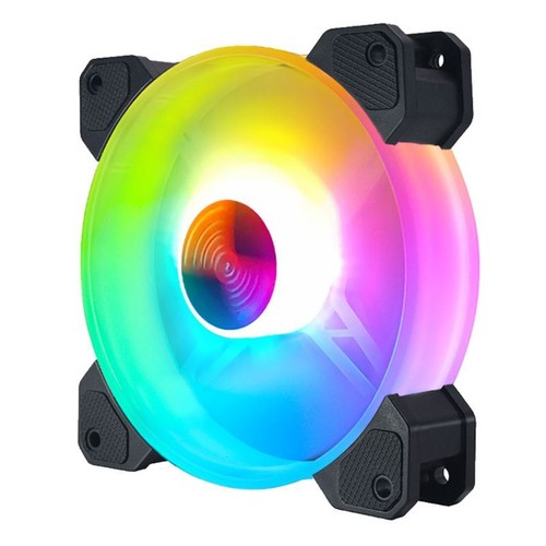 Desktop Computer Chassis Fans Remote Control Radiaor with LED Light High Airflow - Afbeelding 9 van 9