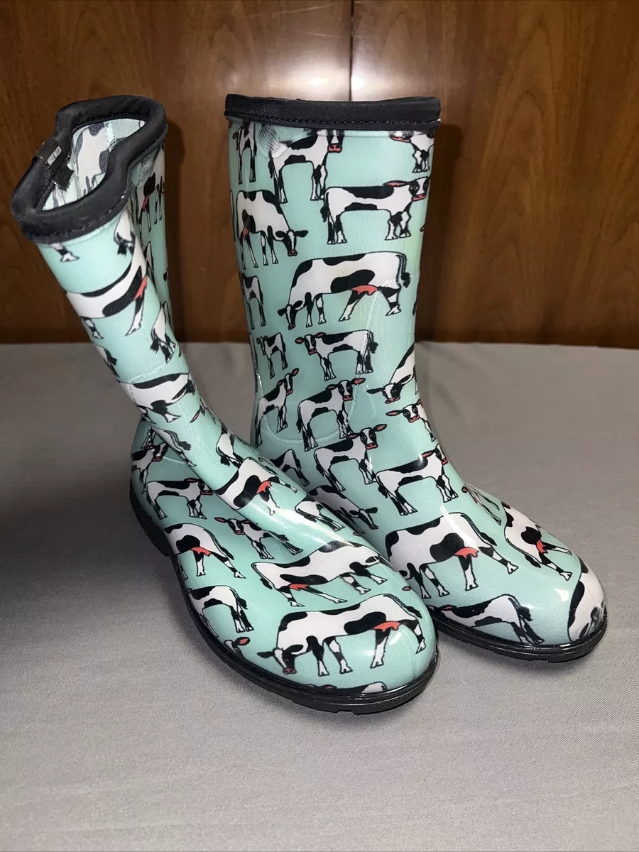Sloggers shop cow boots