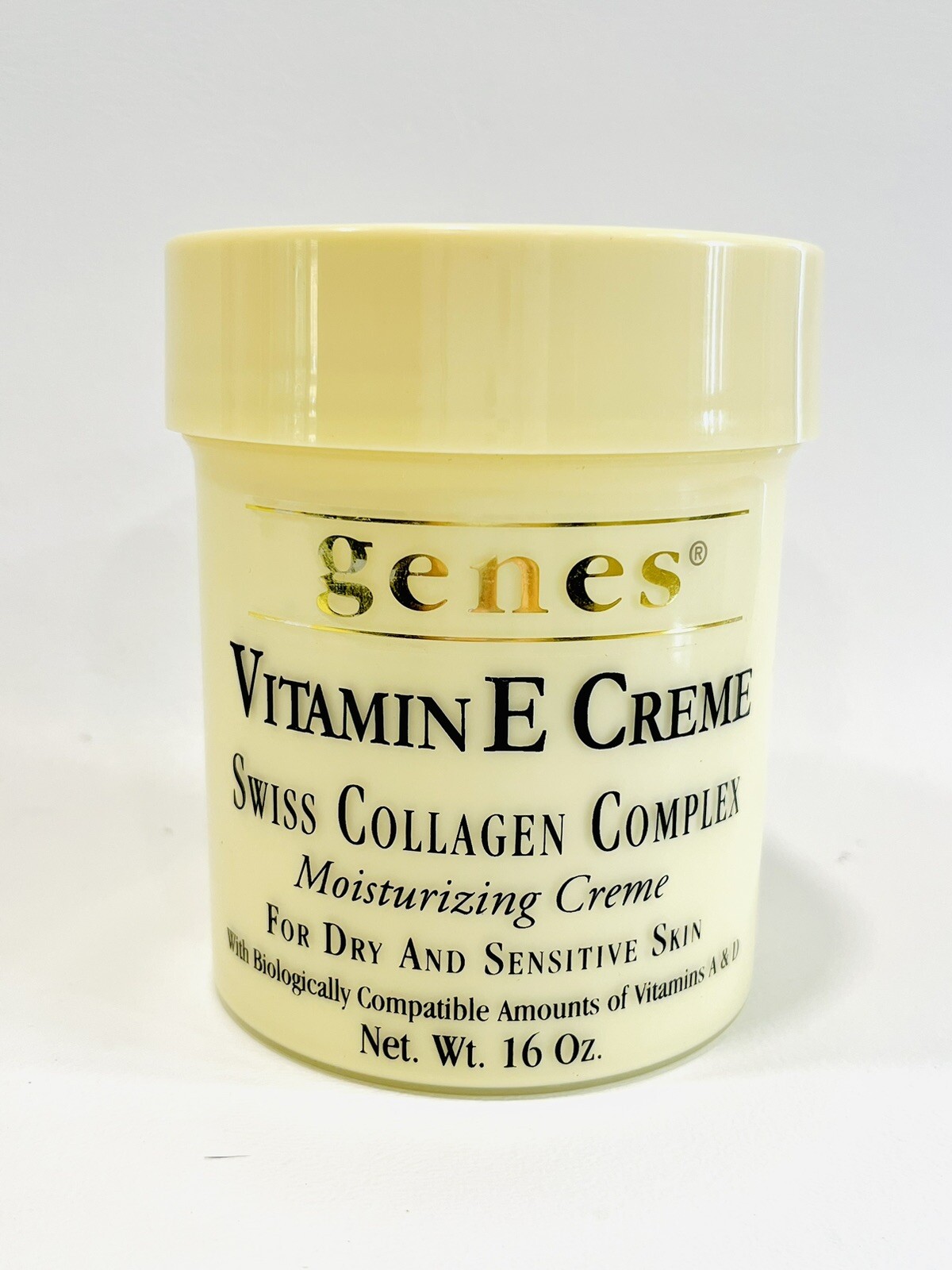 Genes Vitamin E Creme Swiss Collagen Complex Moisturizing Skin Cream