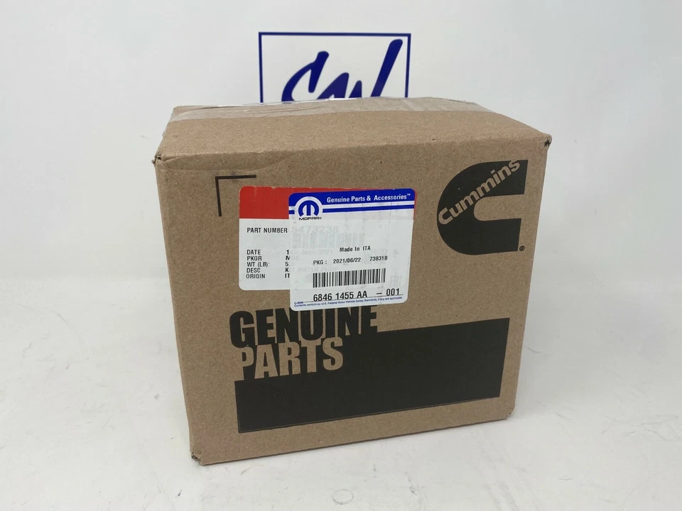 90-12 Dodge Ram 1500 2500 3500 Nova Bomba de Água Cummins Diesel Mopar Qualidade OEM - Imagem 4 de 4