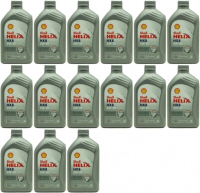 Shell Helix HX8 ECT C3 5W-30 Motoröl 15x 1l = 15 Liter