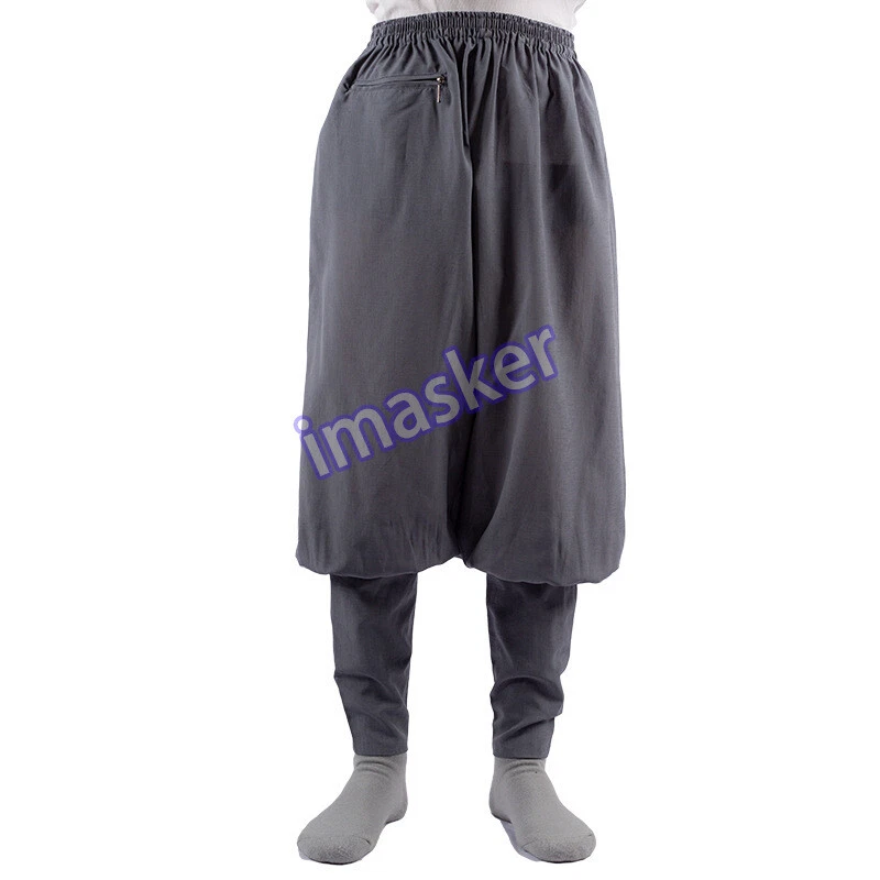  New Shaolin Buddhism Meditation Arhat Costume Pants Thick Monk Wushu Pants gift - Image 4 of 4