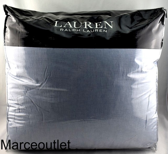 Ralph Lauren Graydon Melange King Comforter Chambray for sale online eBay