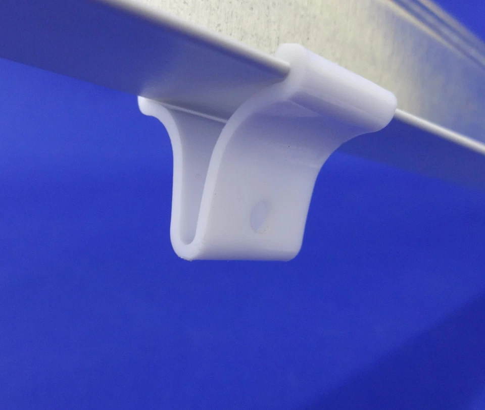 Hinged Ceiling Tile Grid Track Snap Hook Clip Retail Store Supply - Image 4 of 4