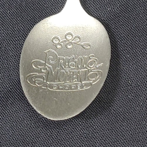 PRECIOUS MOMENTS CHAPEL Collectible Pewter Spoon. 4" - Picture 3 of 7