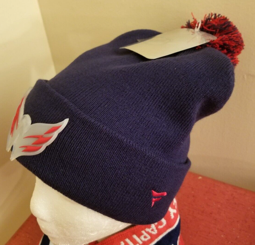 Washington Capitals NHL Classic Blue Team Logo Small Hooded Sweatshirt & Hat Set - Picture 7 of 8