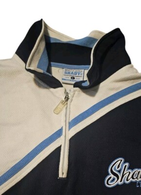 Vintage Y2k Eminem Shady Ltd Polo long Sleeves Quarter Zip Shirt