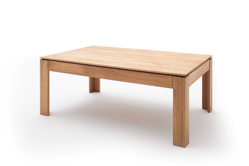 Couchtisch Massivholz Eiche Bianco geölt Wohnzimmertisch Sofatisch vollmassiv - Bild 3 von 4