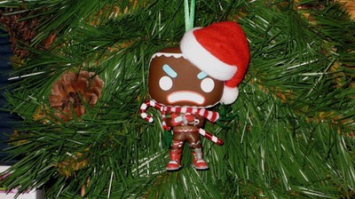 FORTNITE Funko POP Merry Marauder Christmas Ornament w ...