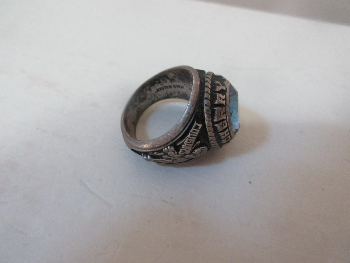 1990 Cherry Hill New Jersey High School East Josten Ster Ring | eBay