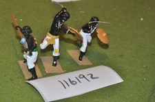 54mm colonial / river war - mahdists 3 dervish warriors trophy minis - (116192)