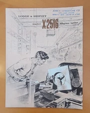 Lodge & Shipley Model X2516 Lathe Sales Catalog